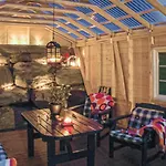 펜션 4 Bedroom Cozy Home In Hundeidvik